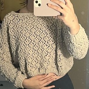 Knit sweater